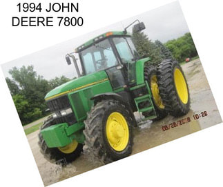 1994 JOHN DEERE 7800