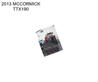 2013 MCCORMICK TTX190