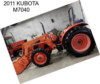 2011 KUBOTA M7040