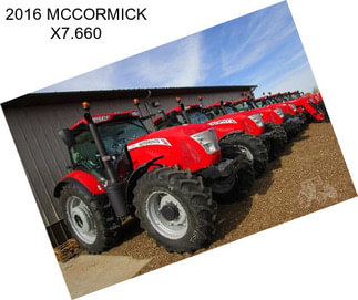 2016 MCCORMICK X7.660