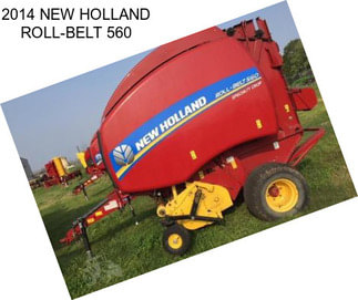 2014 NEW HOLLAND ROLL-BELT 560