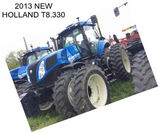 2013 NEW HOLLAND T8.330