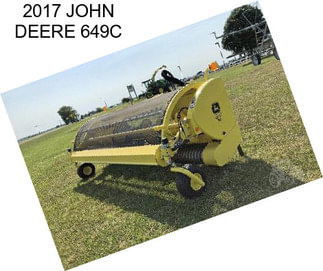 2017 JOHN DEERE 649C