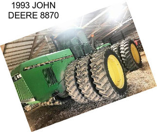 1993 JOHN DEERE 8870