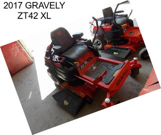 2017 GRAVELY ZT42 XL