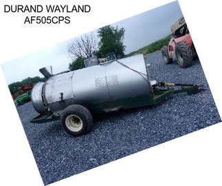 DURAND WAYLAND AF505CPS