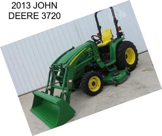 2013 JOHN DEERE 3720