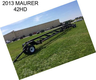 2013 MAURER 42HD