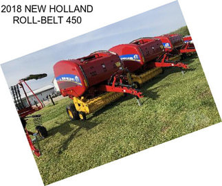 2018 NEW HOLLAND ROLL-BELT 450