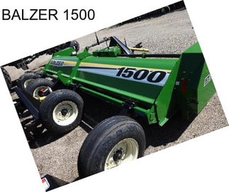 BALZER 1500