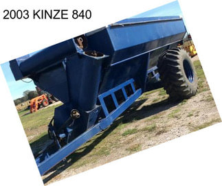 2003 KINZE 840