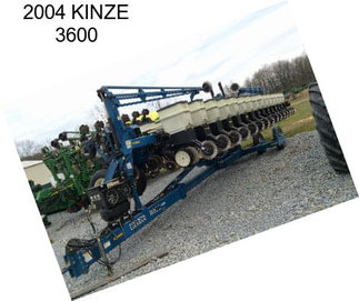 2004 KINZE 3600