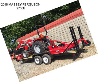 2018 MASSEY-FERGUSON 2705E