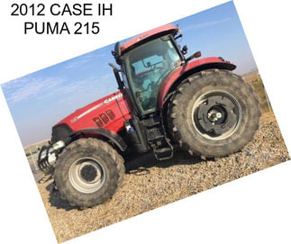 2012 CASE IH PUMA 215