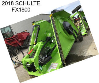 2018 SCHULTE FX1800