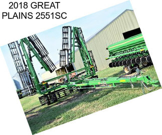 2018 GREAT PLAINS 2551SC