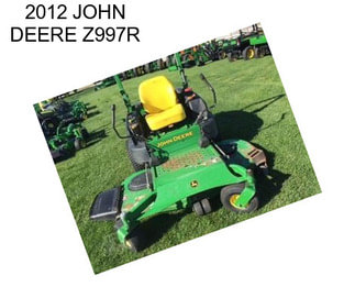 2012 JOHN DEERE Z997R