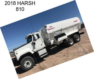 2018 HARSH 810