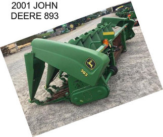 2001 JOHN DEERE 893