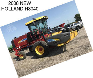 2008 NEW HOLLAND H8040