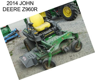 2014 JOHN DEERE Z960R