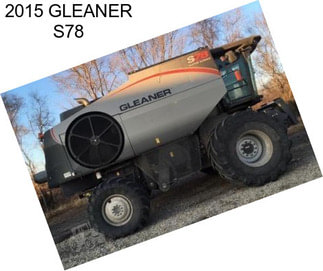 2015 GLEANER S78