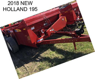 2018 NEW HOLLAND 195