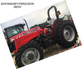 2018 MASSEY-FERGUSON 2607H