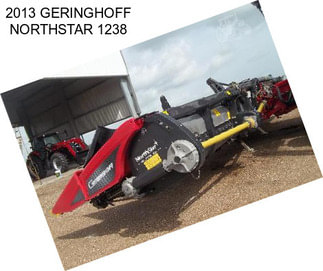 2013 GERINGHOFF NORTHSTAR 1238