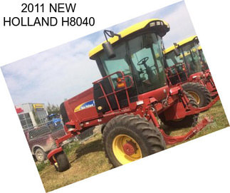 2011 NEW HOLLAND H8040