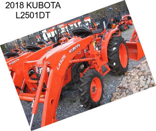 2018 KUBOTA L2501DT