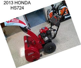 2013 HONDA HS724