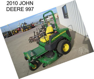 2010 JOHN DEERE 997