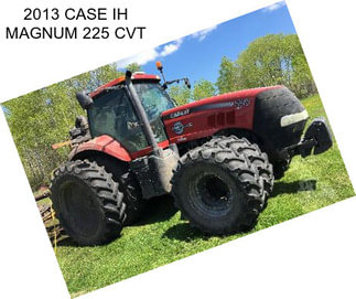 2013 CASE IH MAGNUM 225 CVT