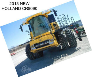 2013 NEW HOLLAND CR8090