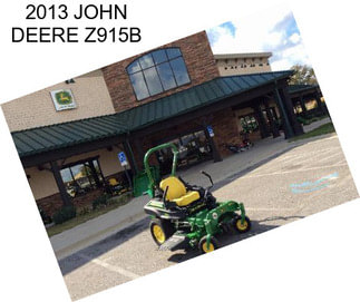 2013 JOHN DEERE Z915B