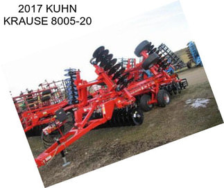 2017 KUHN KRAUSE 8005-20