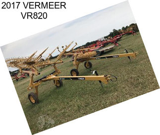 2017 VERMEER VR820