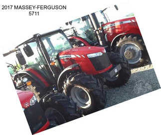 2017 MASSEY-FERGUSON 5711