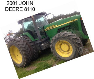 2001 JOHN DEERE 8110