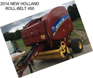 2014 NEW HOLLAND ROLL-BELT 450