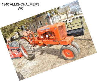 1940 ALLIS-CHALMERS WC