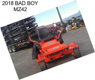 2018 BAD BOY MZ42