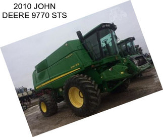 2010 JOHN DEERE 9770 STS