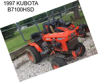 1997 KUBOTA B7100HSD