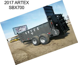 2017 ARTEX SBX700