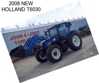 2008 NEW HOLLAND T6030