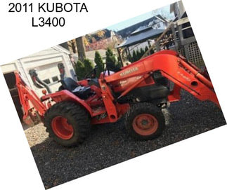 2011 KUBOTA L3400