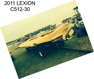 2011 LEXION C512-30