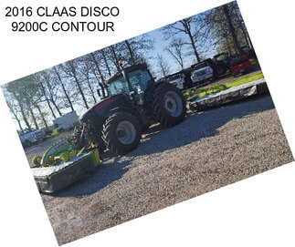 2016 CLAAS DISCO 9200C CONTOUR